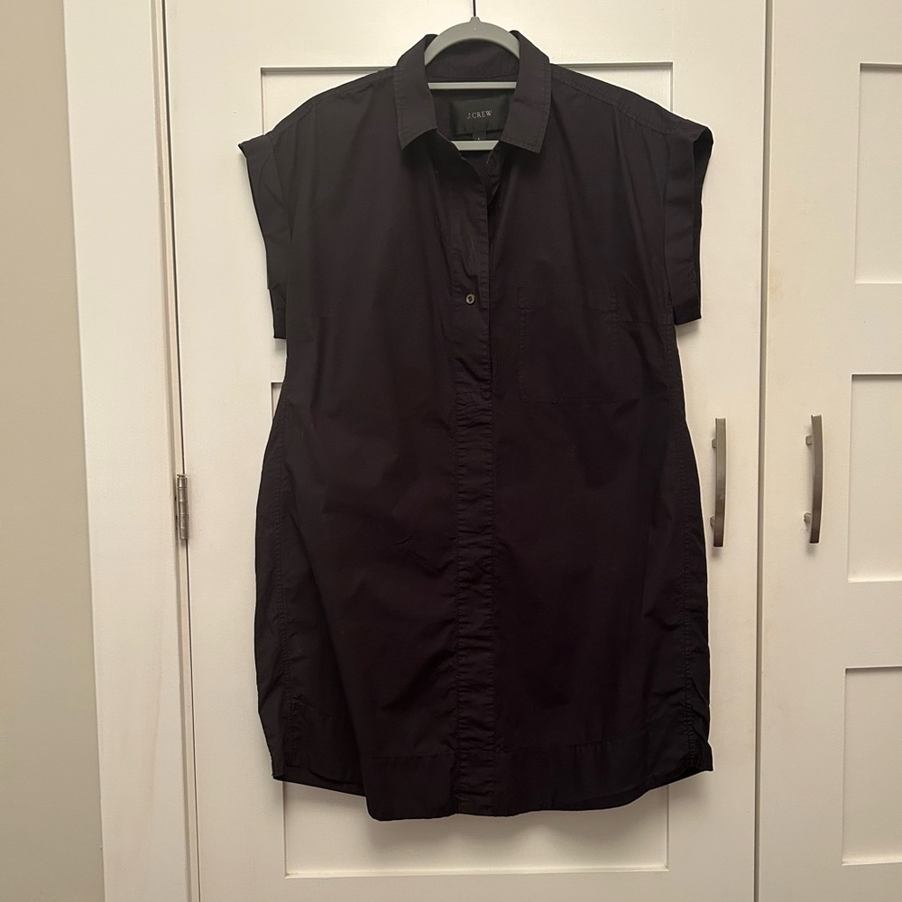 J. Crew Dark Shirt Dress